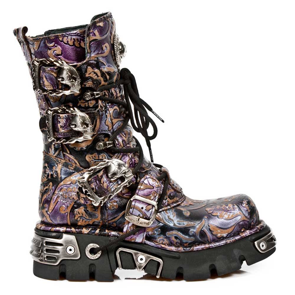 New Rock - M391S5 Bottes - Violet/Noir Product image
